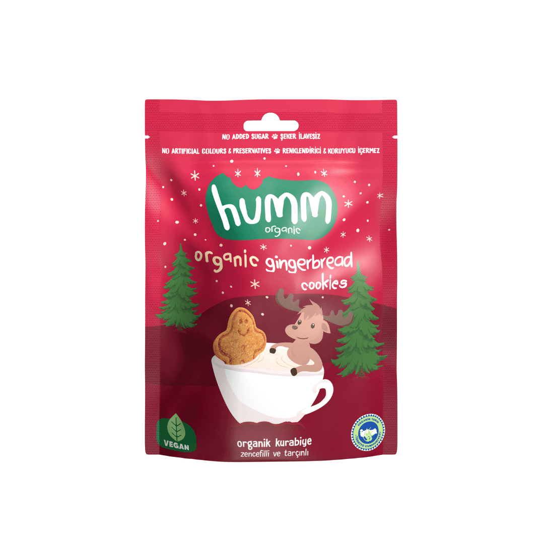 Organik Zencefilli Tarçınlı Kurabiye 55 gr
