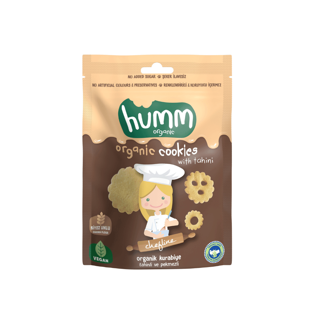 Organic Tahinli ve Pekmezli Vegan Kurabiye 55 gr