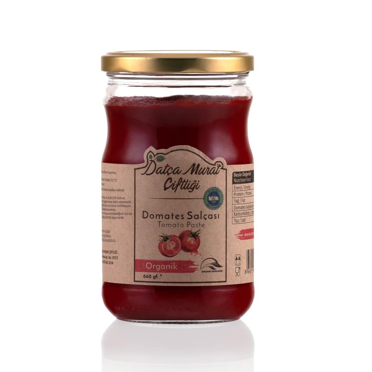 Organik Tatlı Biber Salçası 650 gr