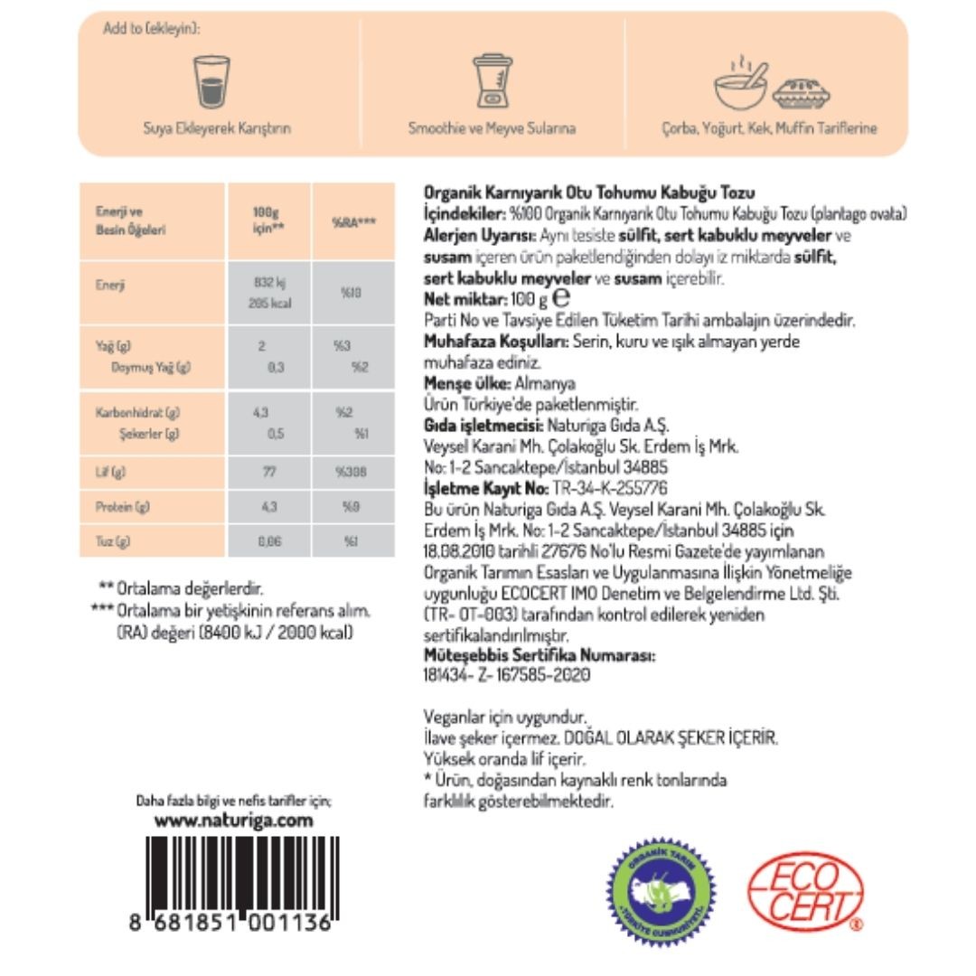 Karnıyarık Tozu 100 Gr