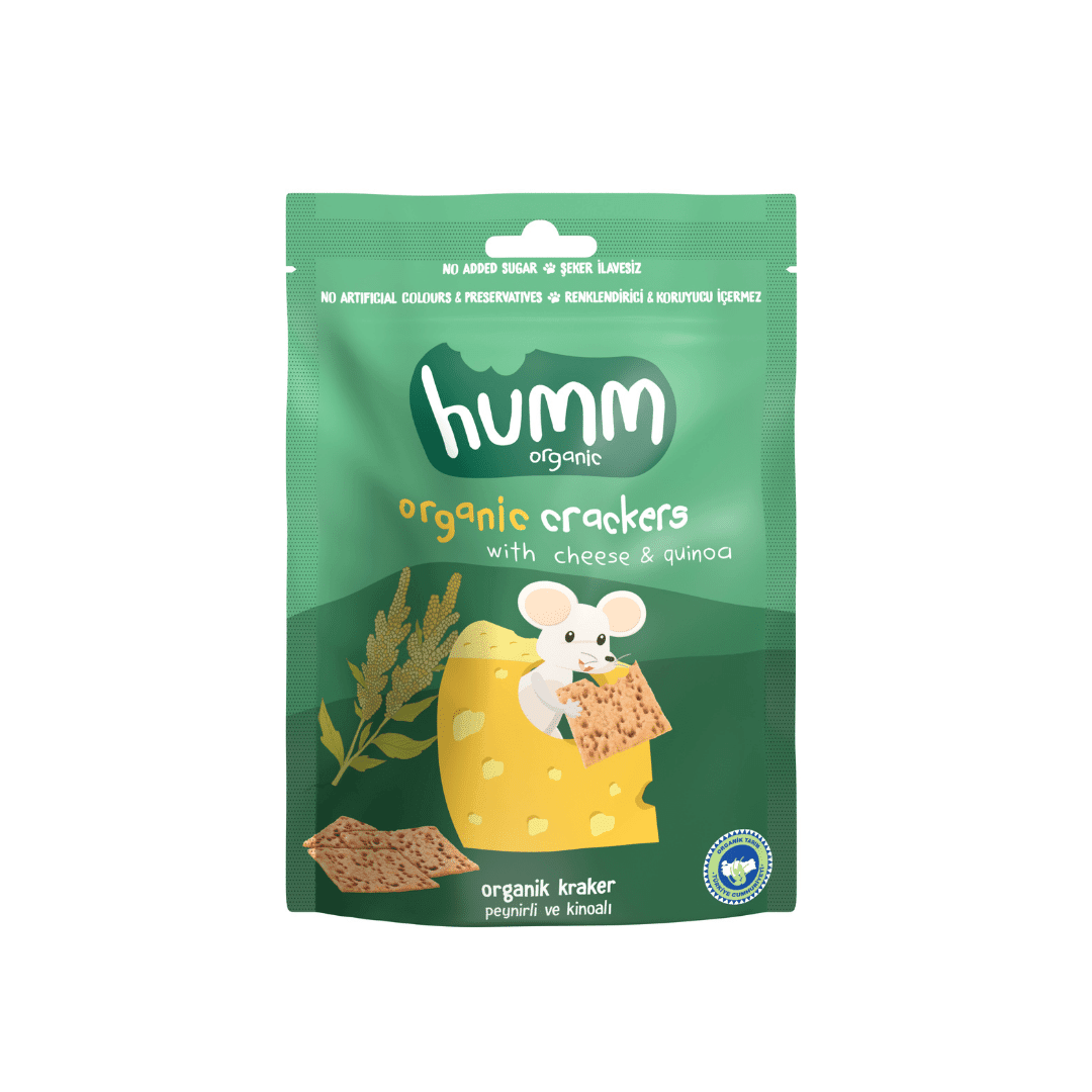 Organic Peynirli Kinoalı Kraker 60 gr
