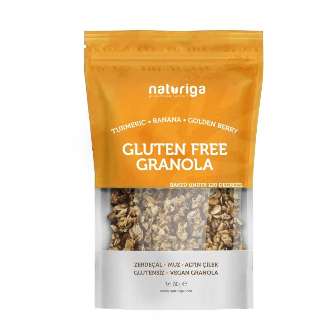 Glutensiz Zerdeçallı Granola 250 Gr