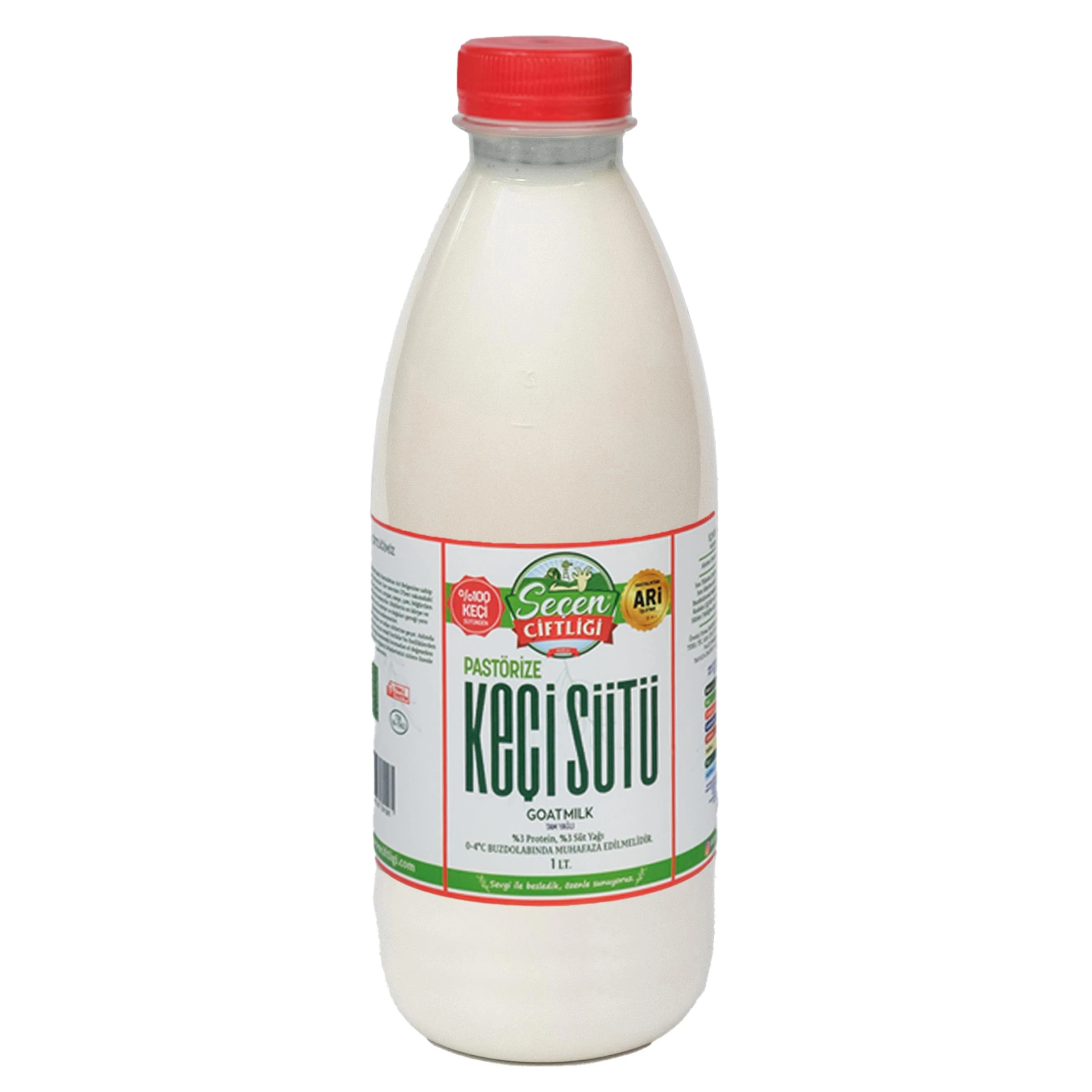 Pastörize Keçi Sütü 1 lt