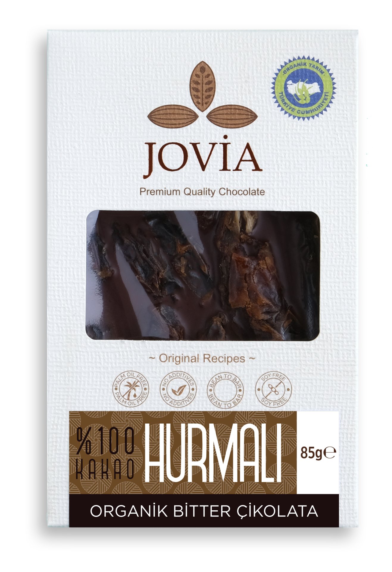 Hurmalı Bitter Çikolata 85 gr