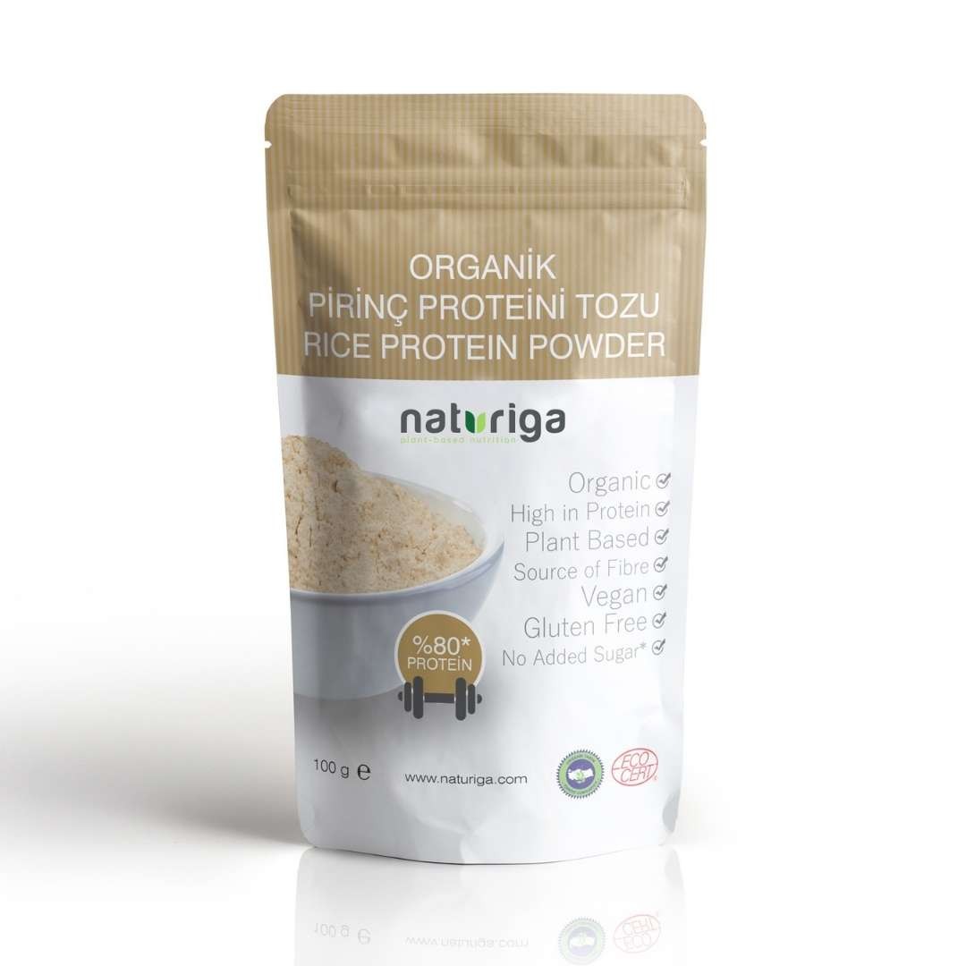 Organik Pirinç Proteini Tozu 250 Gr