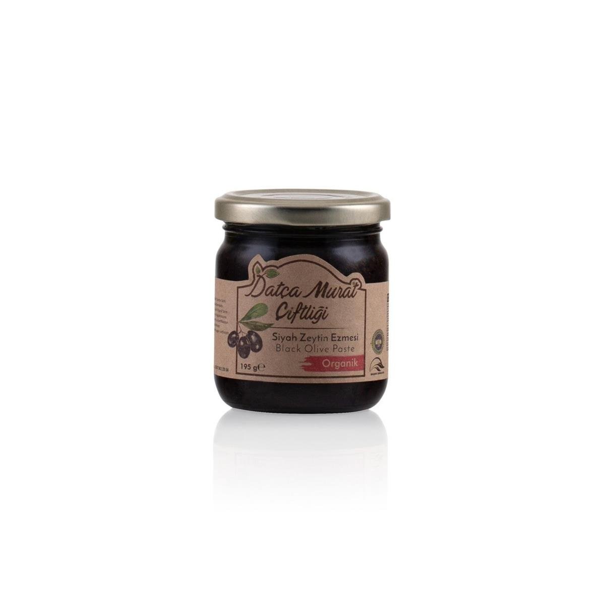 Organik Siyah Zeytin Ezmesi 195 gr