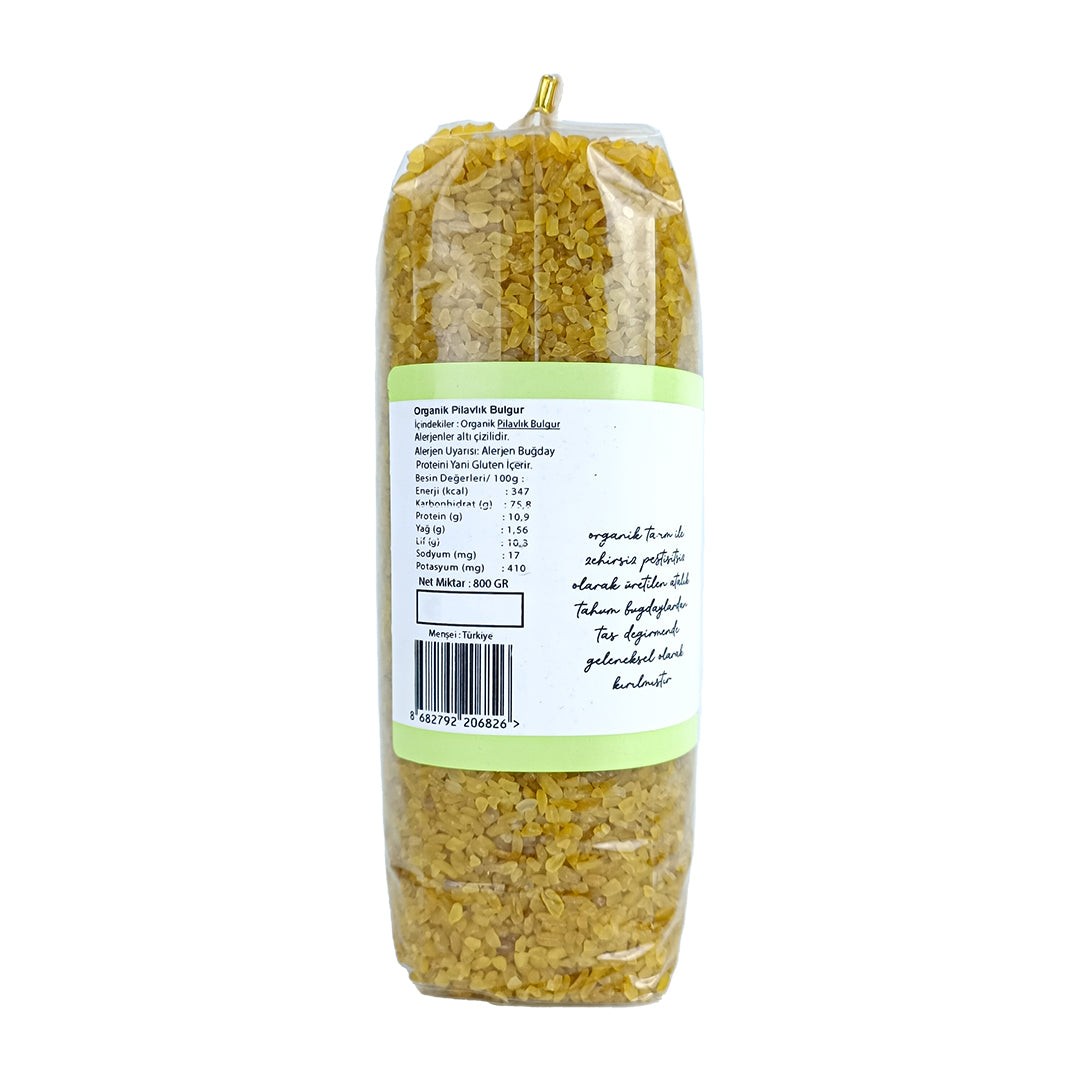 Organik Pilavlık Bulgur 800 gr