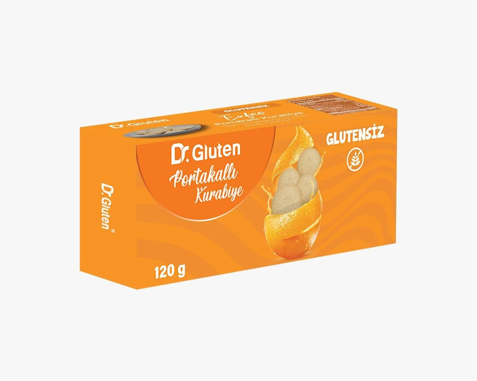 Glutensiz Portakallı Kurabiye 120 gr