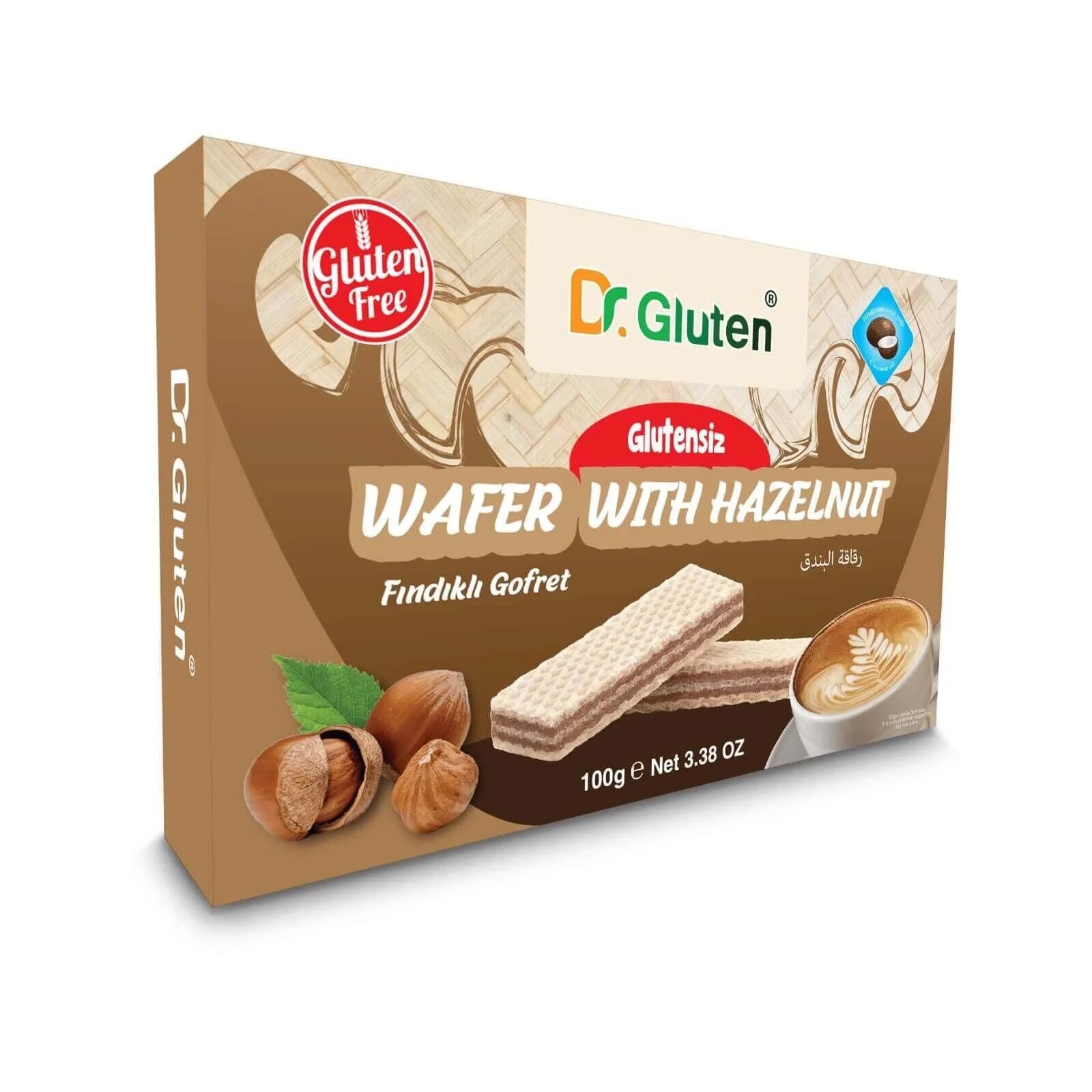 Glutensiz Fındıklı Gofret 100 gr