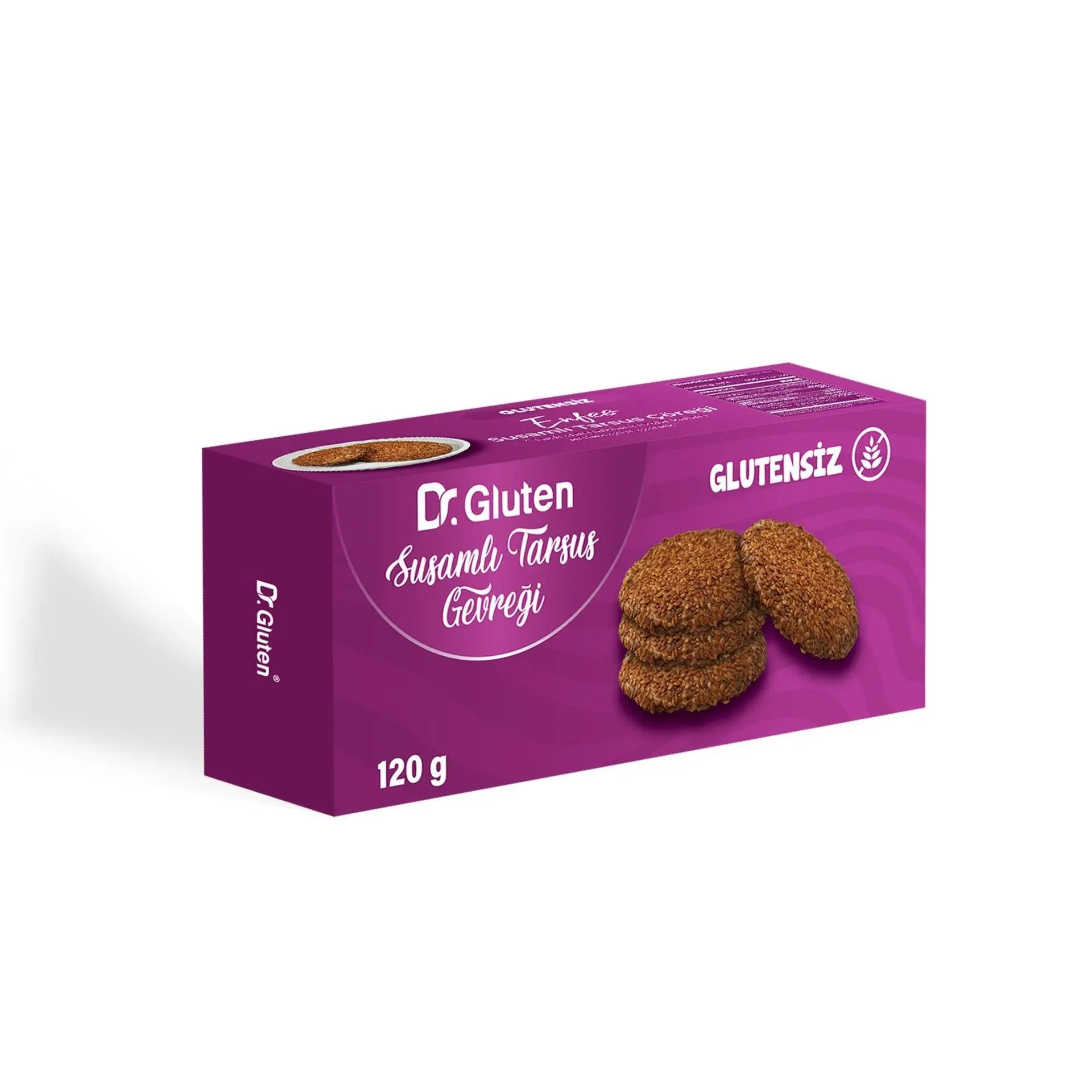 Glutensiz Susamlı Tarsus Gevreği 120 gr