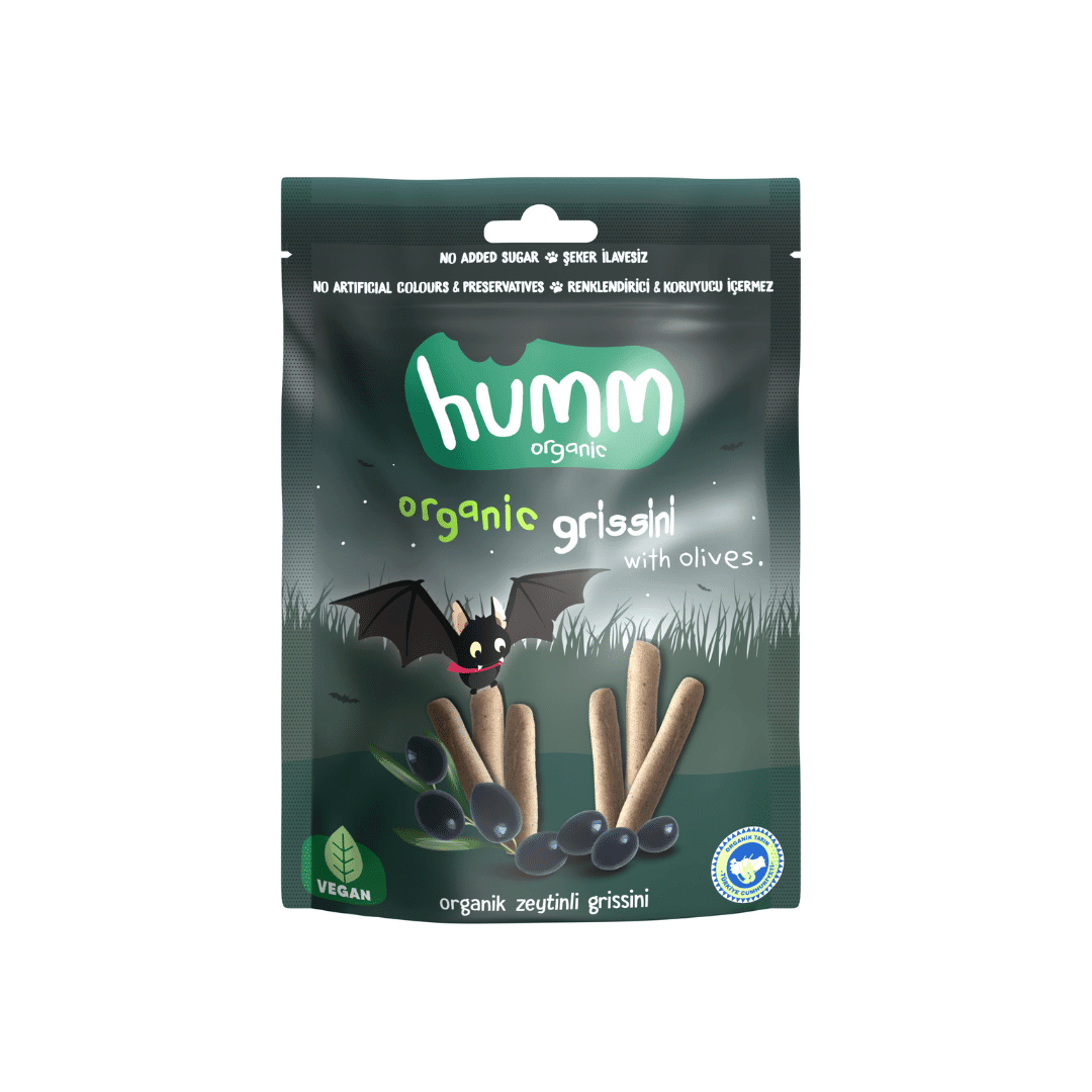Organik Vegan Zeytinli Grissini 55 gr