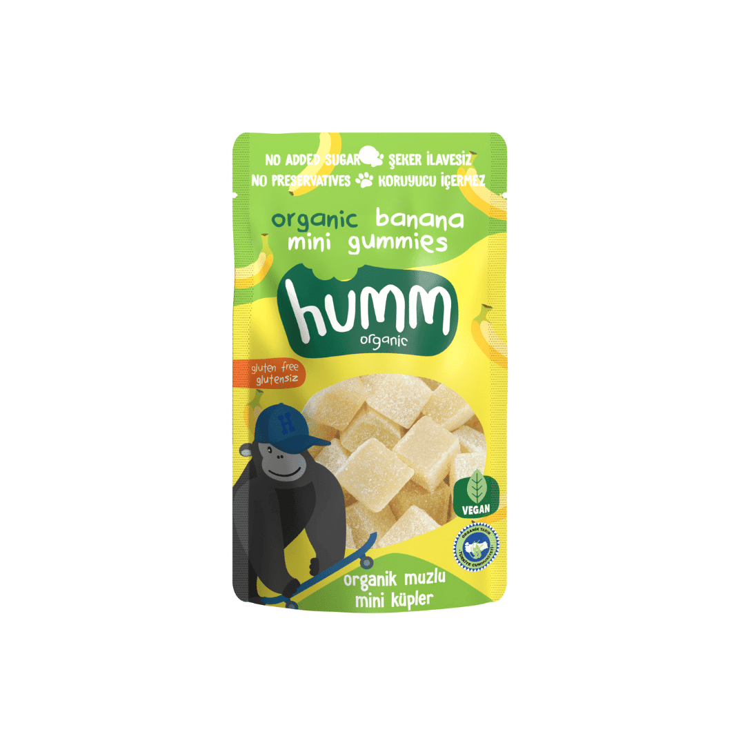 Organic Muzlu Glutensiz Vegan Mini Küpler 30 gr