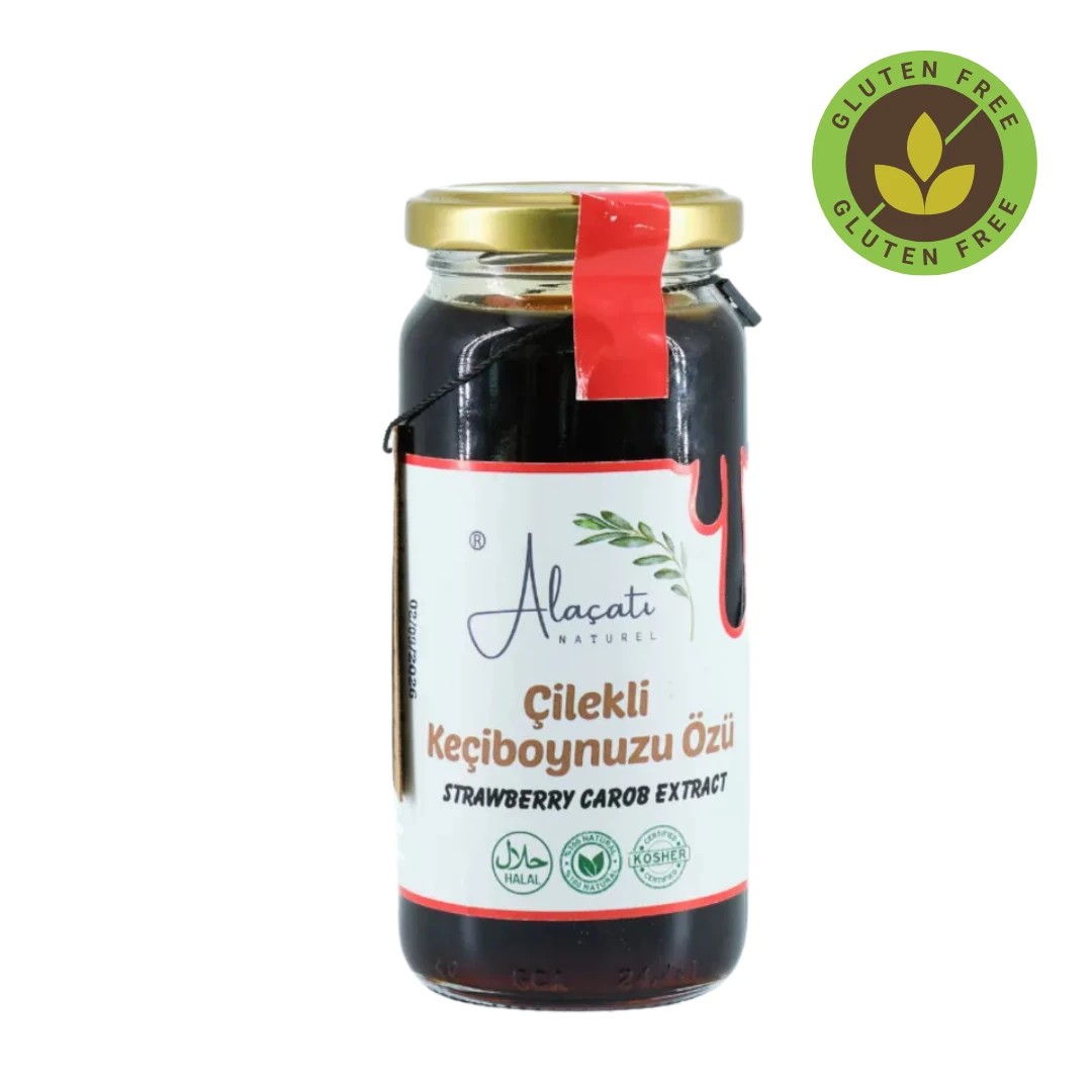 Çilekli Keçiboynuzu Özü 300 gr