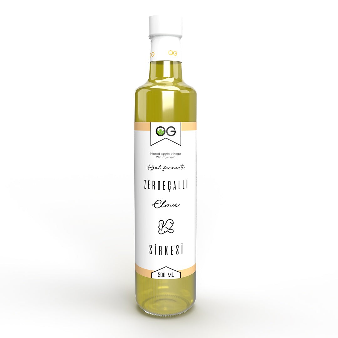 Zerdeçallı Elma Sirkesi 500 ml