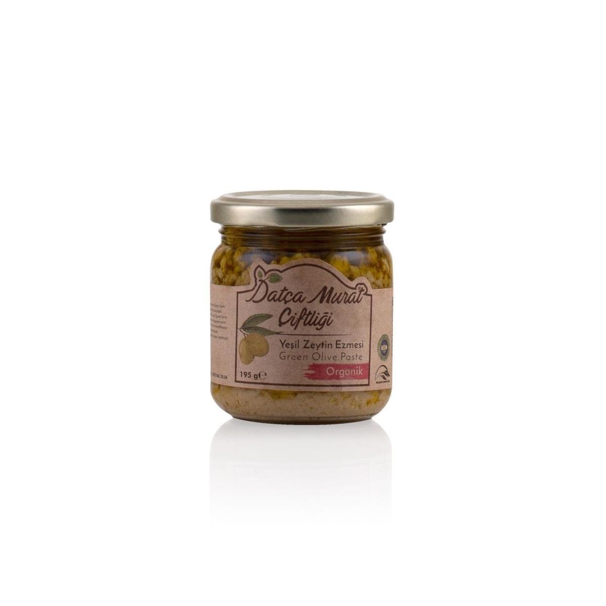 Organik Yeşil Zeytin Ezmesi 195 gr
