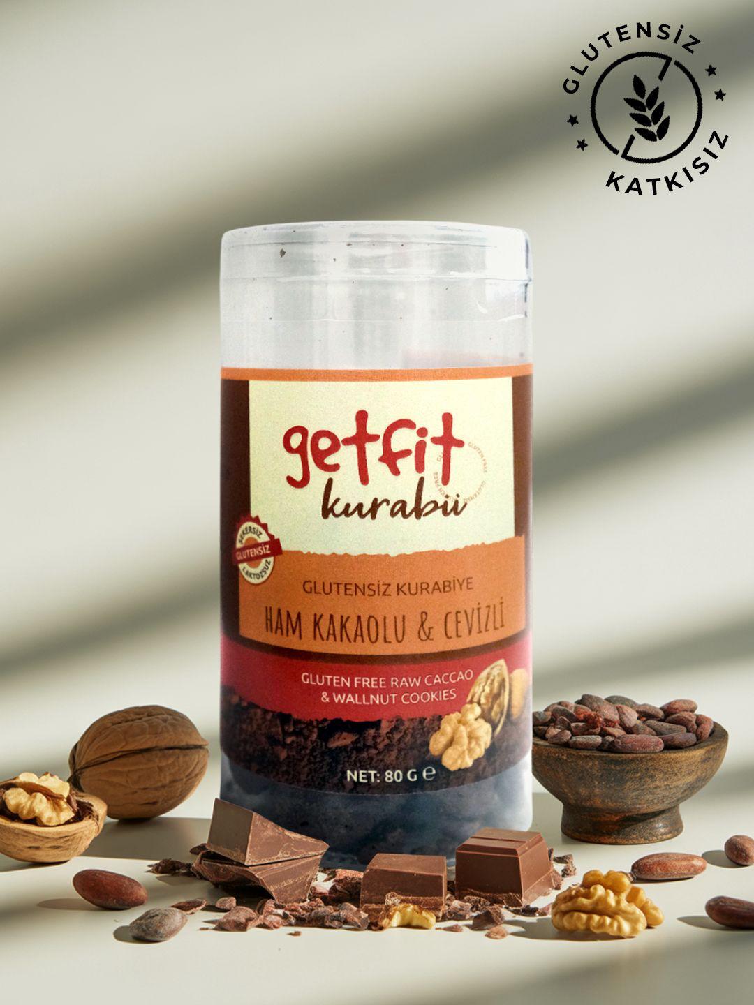 Ham Kakao ve Cevizli Kurabiye 80 gr