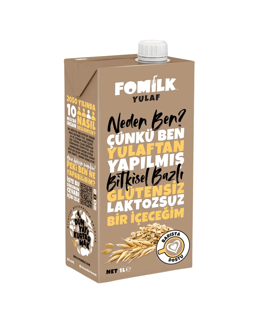 Yulaf İçeceği 1 lt
