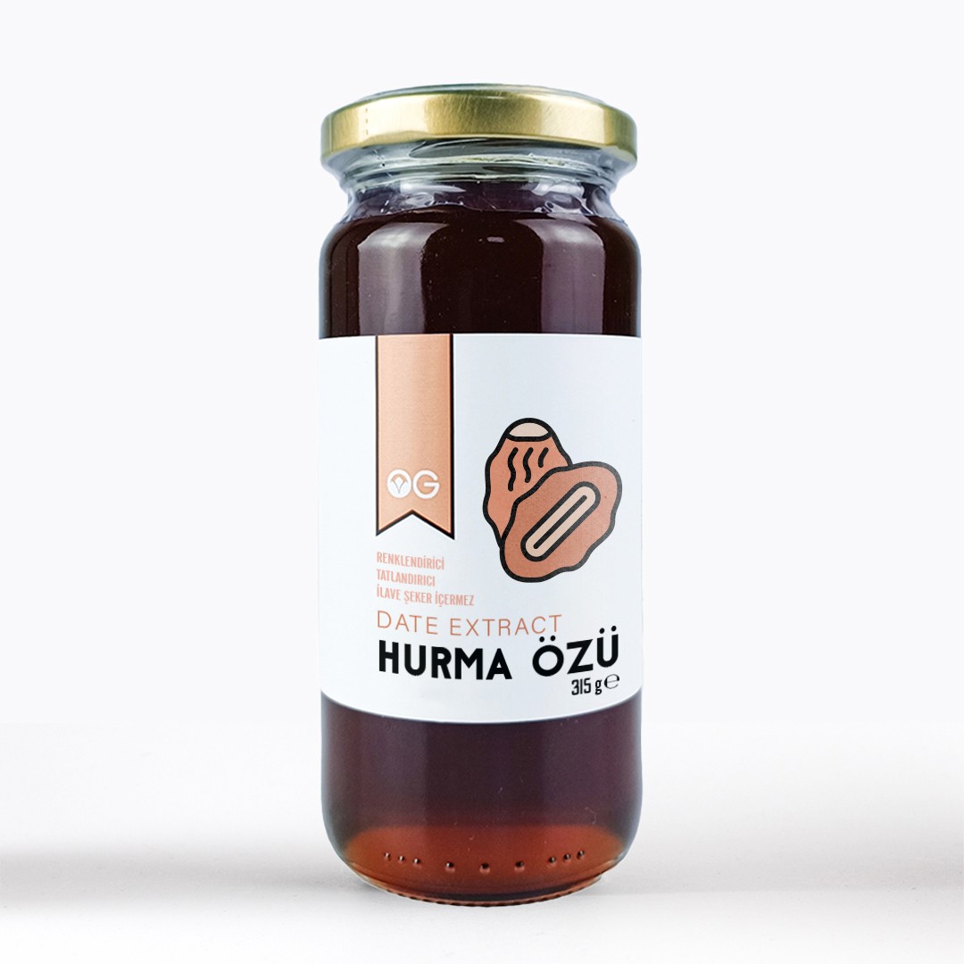 Soğuk Sıkım Hurma Özü 315 gr