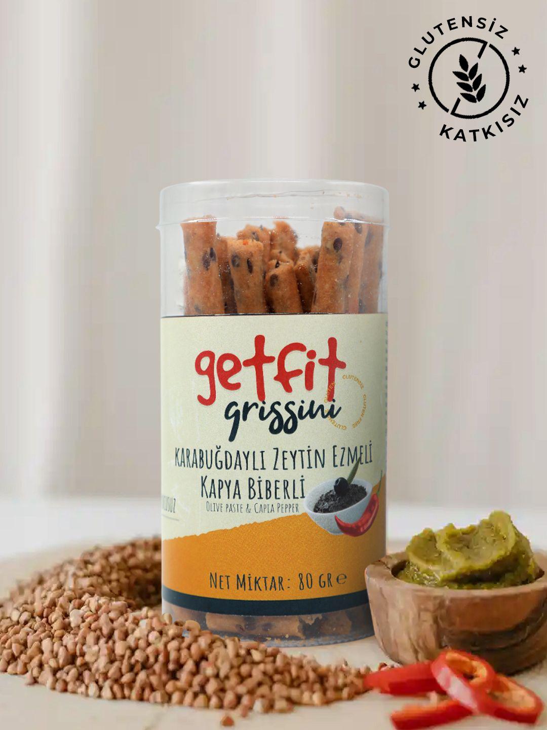 Zeytin ve Kapya Biberli Grissini 80 gr