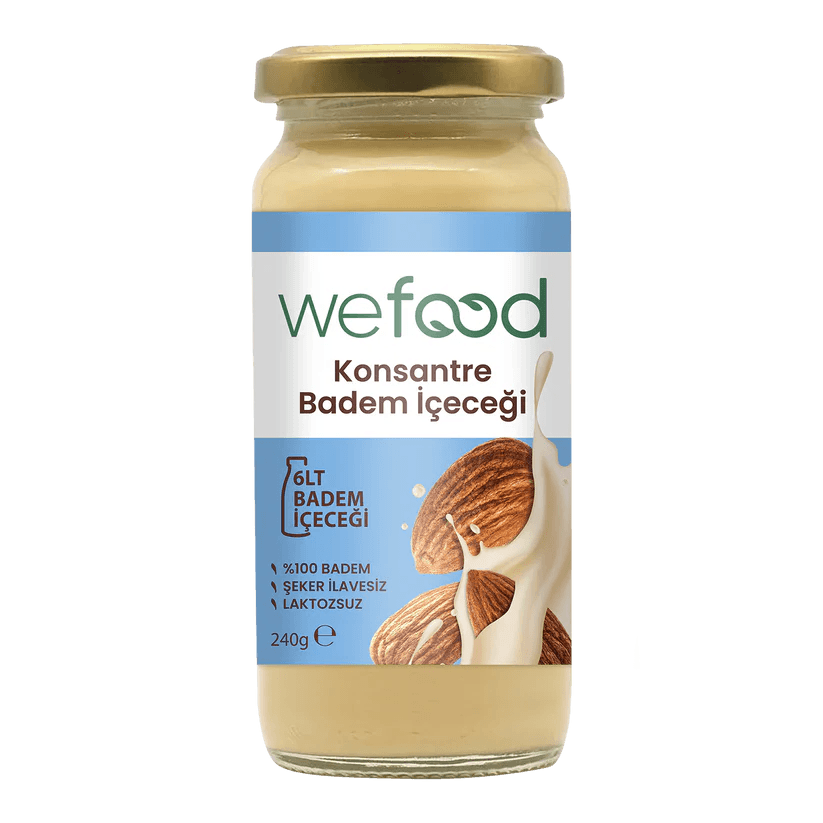 Konsantre Badem İçeceği (%100 Badem) 240 gr