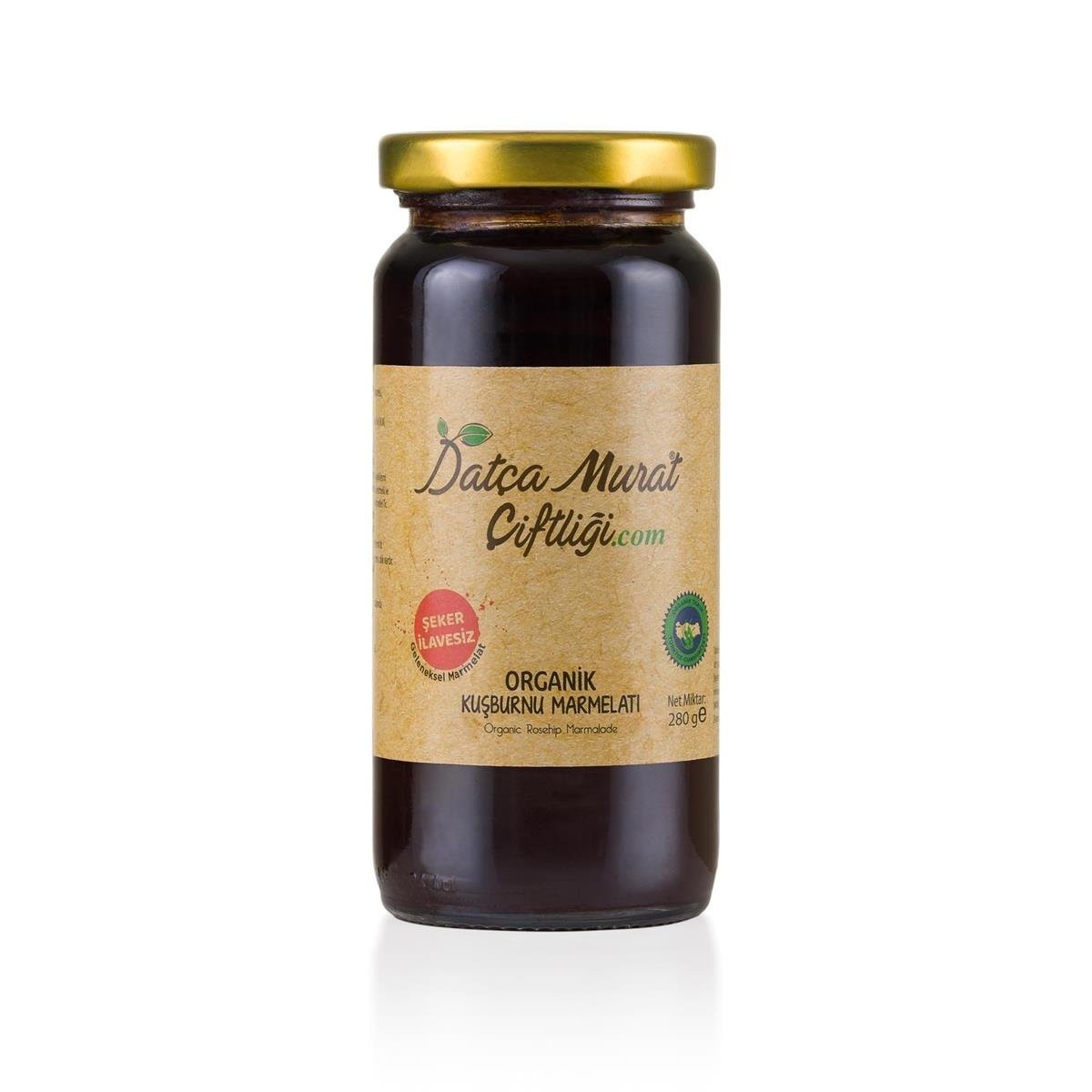 Organik Kuşburnu Marmelatı 280 gr