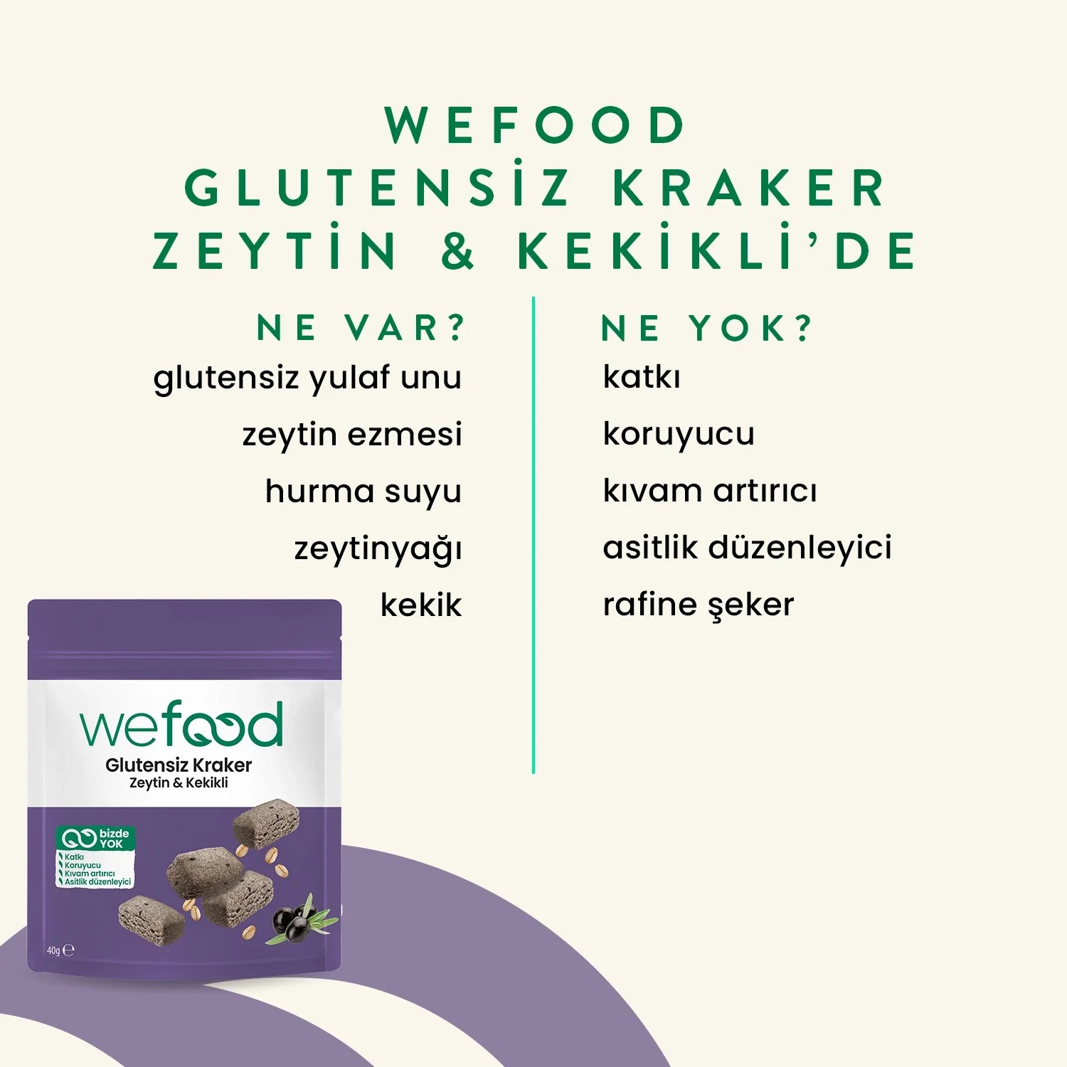 Zeytinli Kekikli Kraker 40 gr