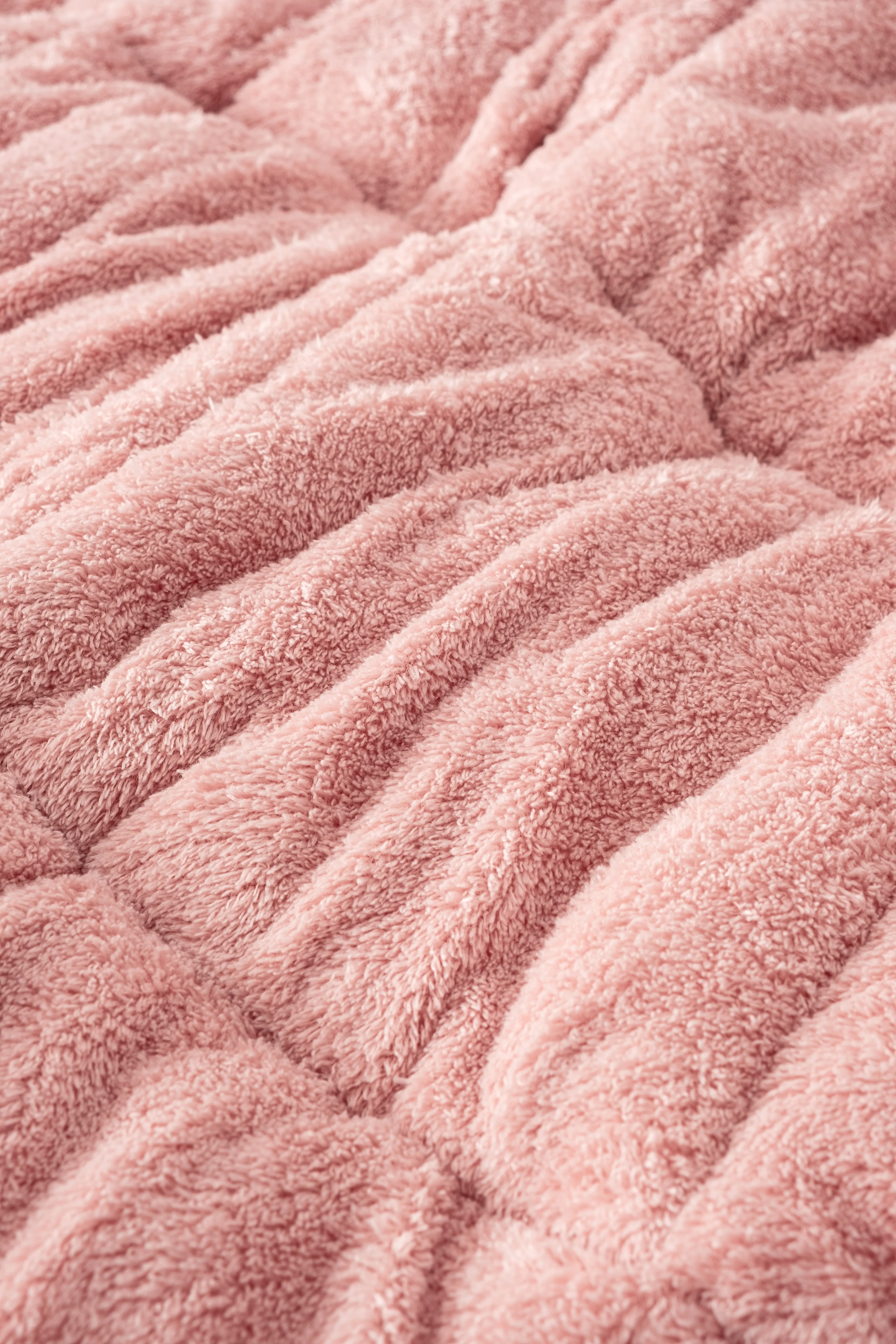 Battal Boy Lüx Pudra Çift Taraflı Wellsoft Yorgan 215x235 cm