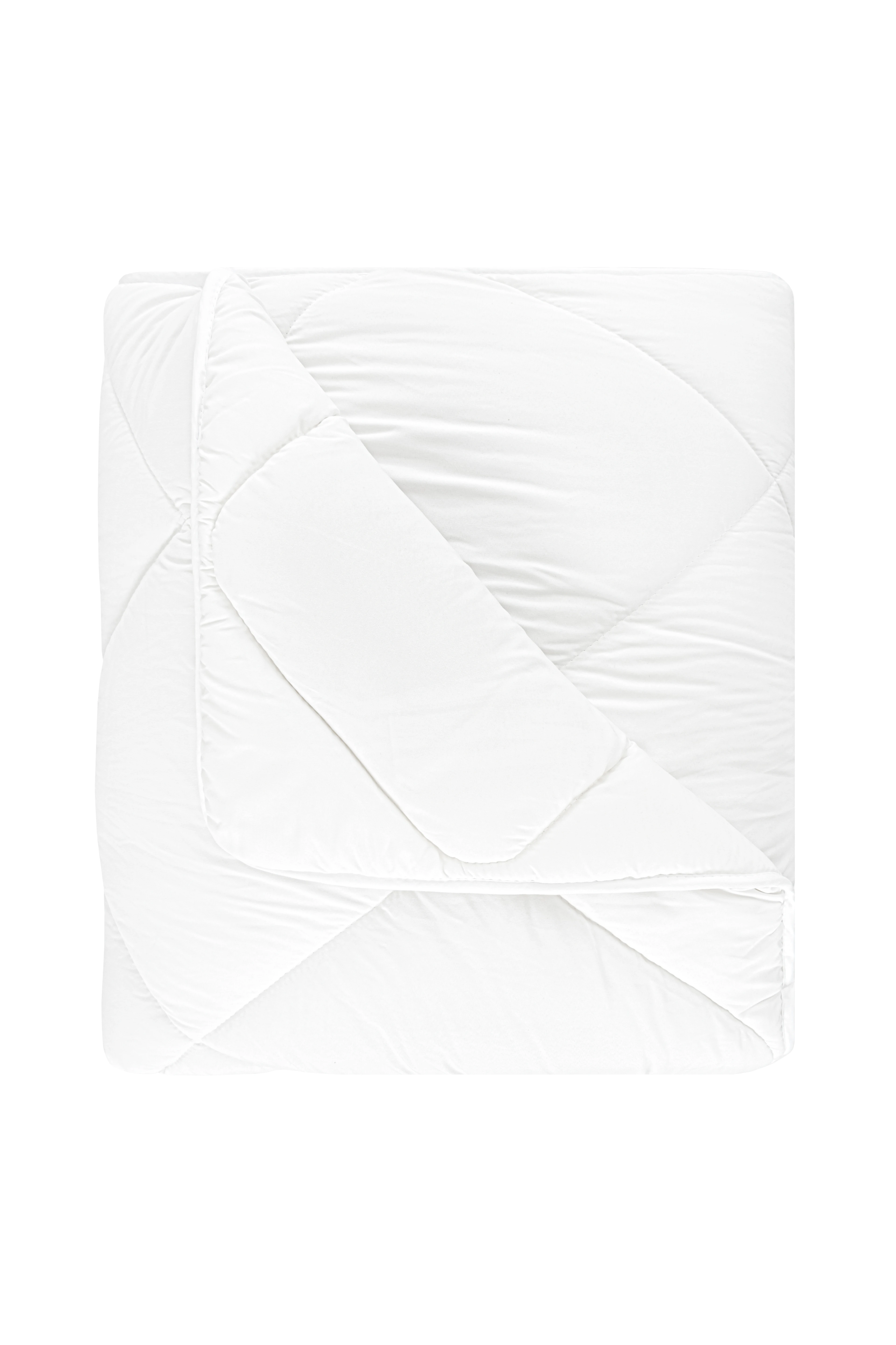 Beyaz Soft Kışlık Tek Kişilik Yorgan 155 x 215 cm