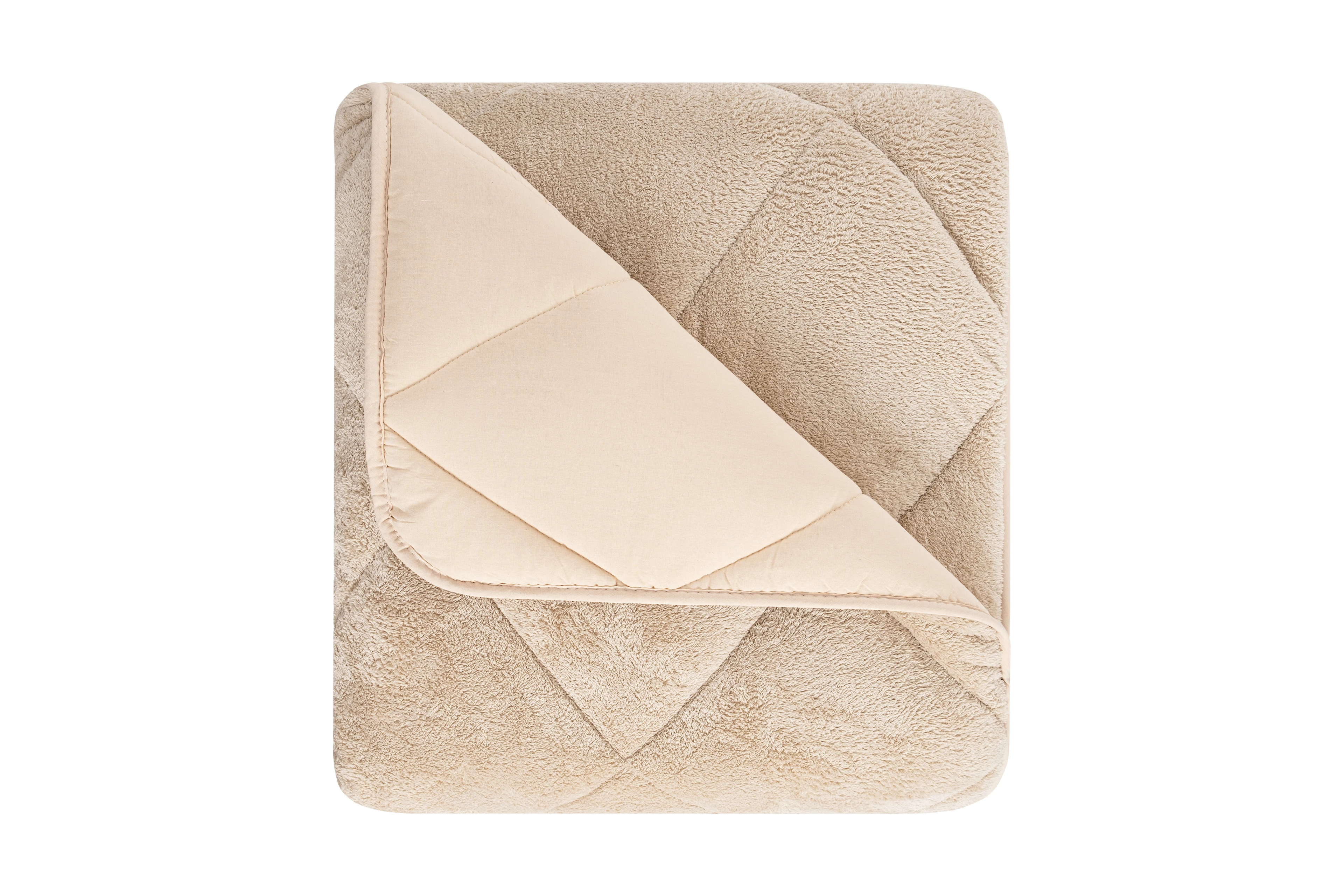 Tek Kişilik Wellsoft Yorgan Uyku Seti - Lastikli Çarşaflı Yastık Kılıflı Tek Kişilik Uyku Seti - Bej