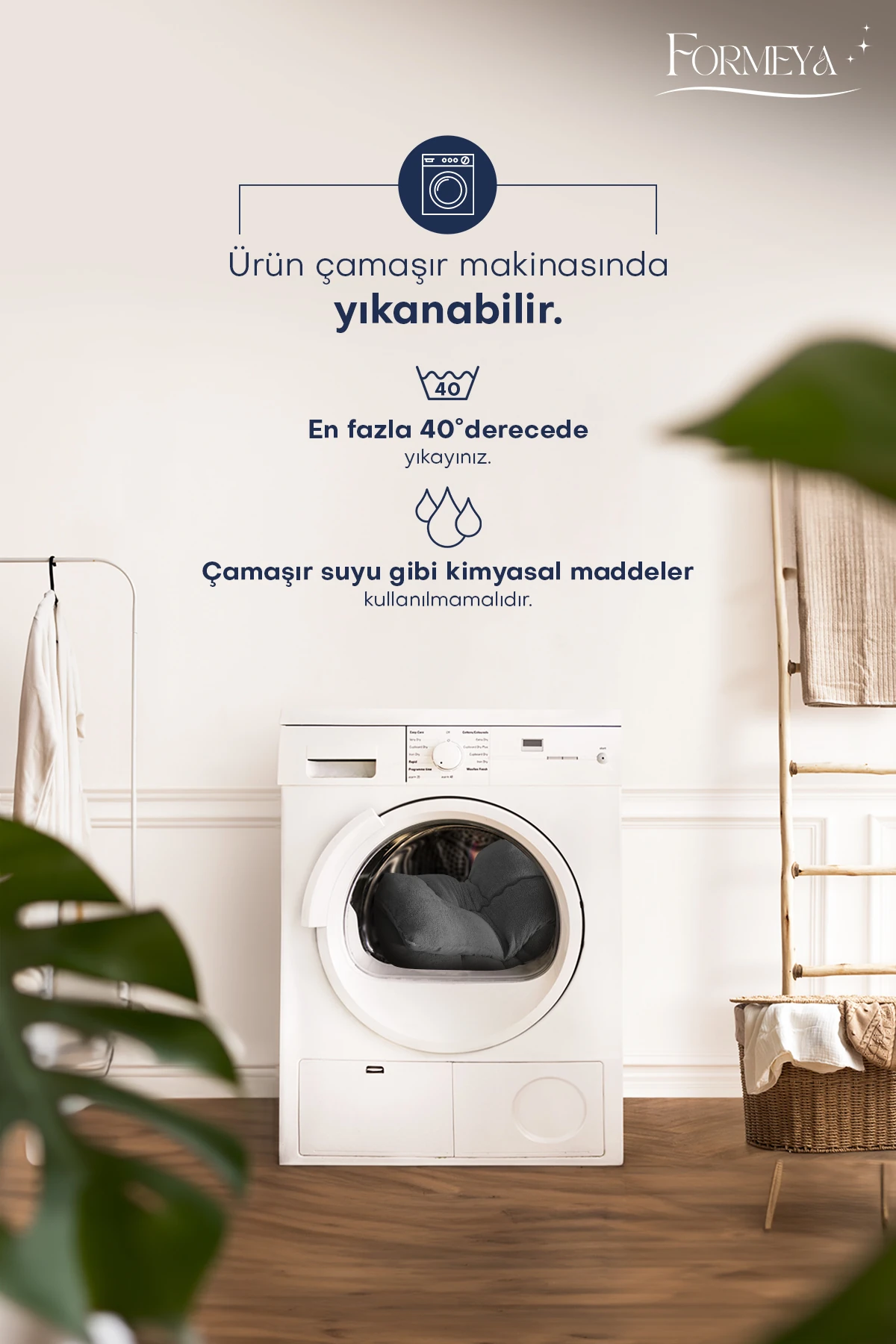 Düğmeli Lastikli Çarşaflı Pamuklu İpliği Boyalı Çift Kişilik Nevresim Takımı (2 Adet Yastık Kılıflı)