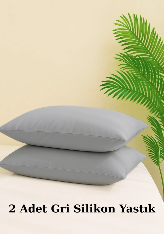 2'li Vakumlu Yastık Seti Dış Kumaş 50x70 cm