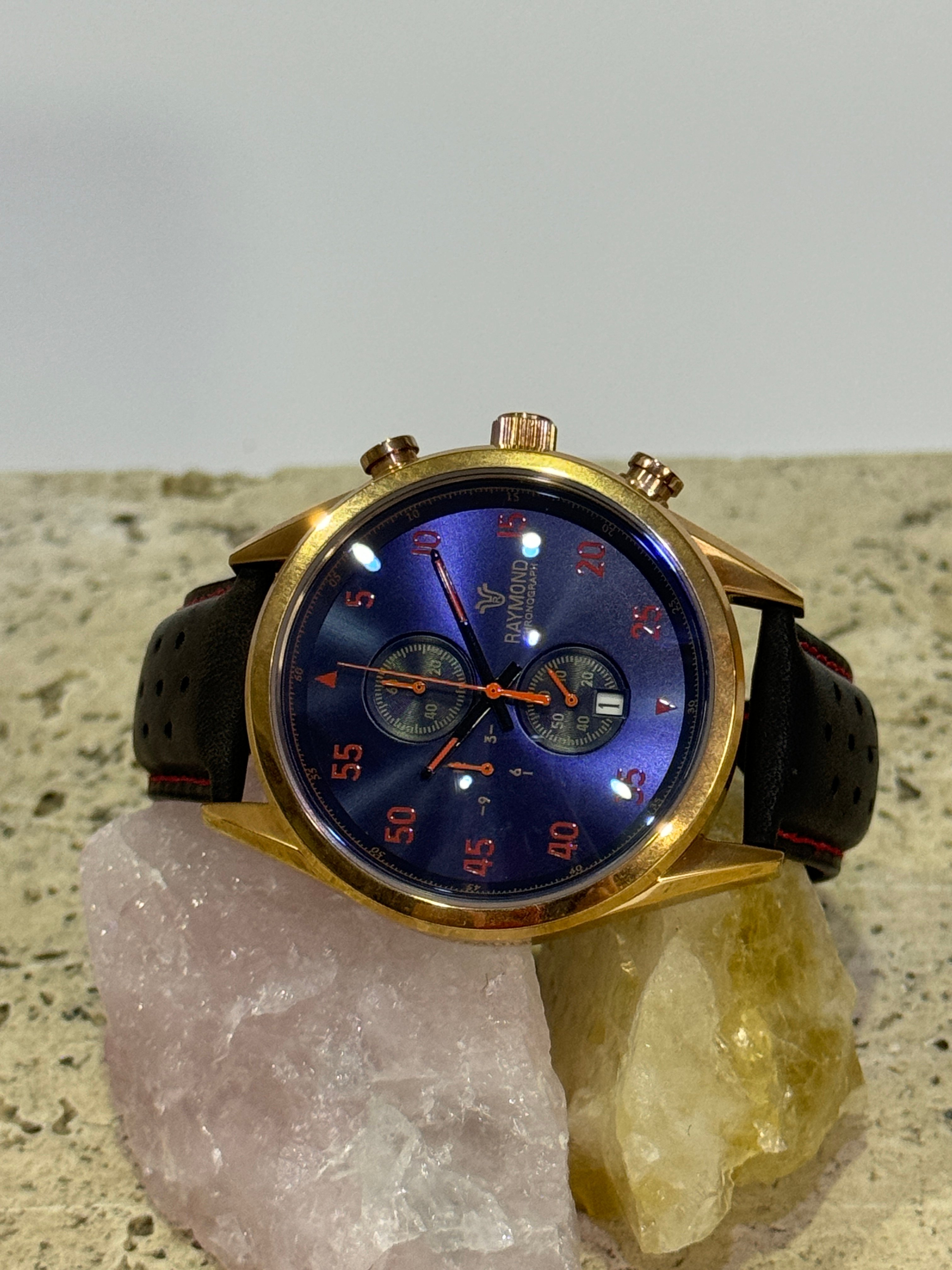 Raymond RYM-3468-RG-NAVYBLUE Erkek Kol Saati