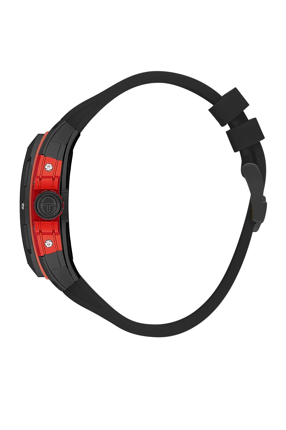 Sergio Tacchini Siyah Silikon Kordon Erkek Kol Saati L.ST.2.10001-4