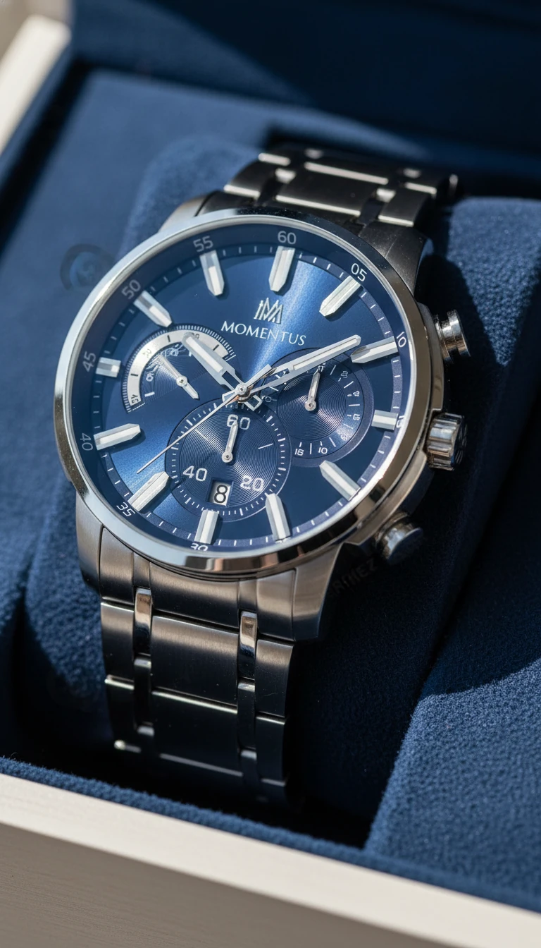 Momentus Gümüş Çelik Kordon Erkek Kol Saati SC381S-11SS