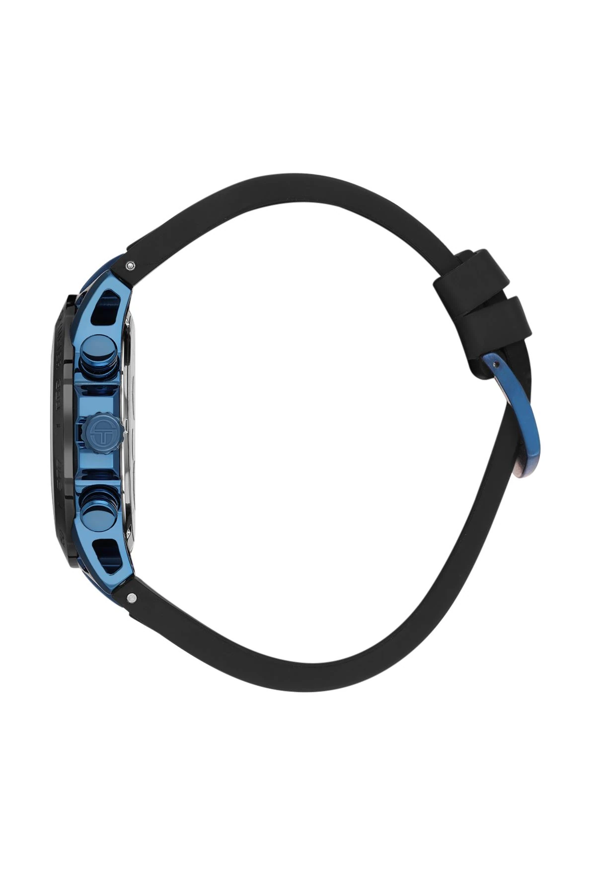 Sergio Tacchini Siyah Silikon Kordon Erkek Kol Saati L.ST.1.10431-2