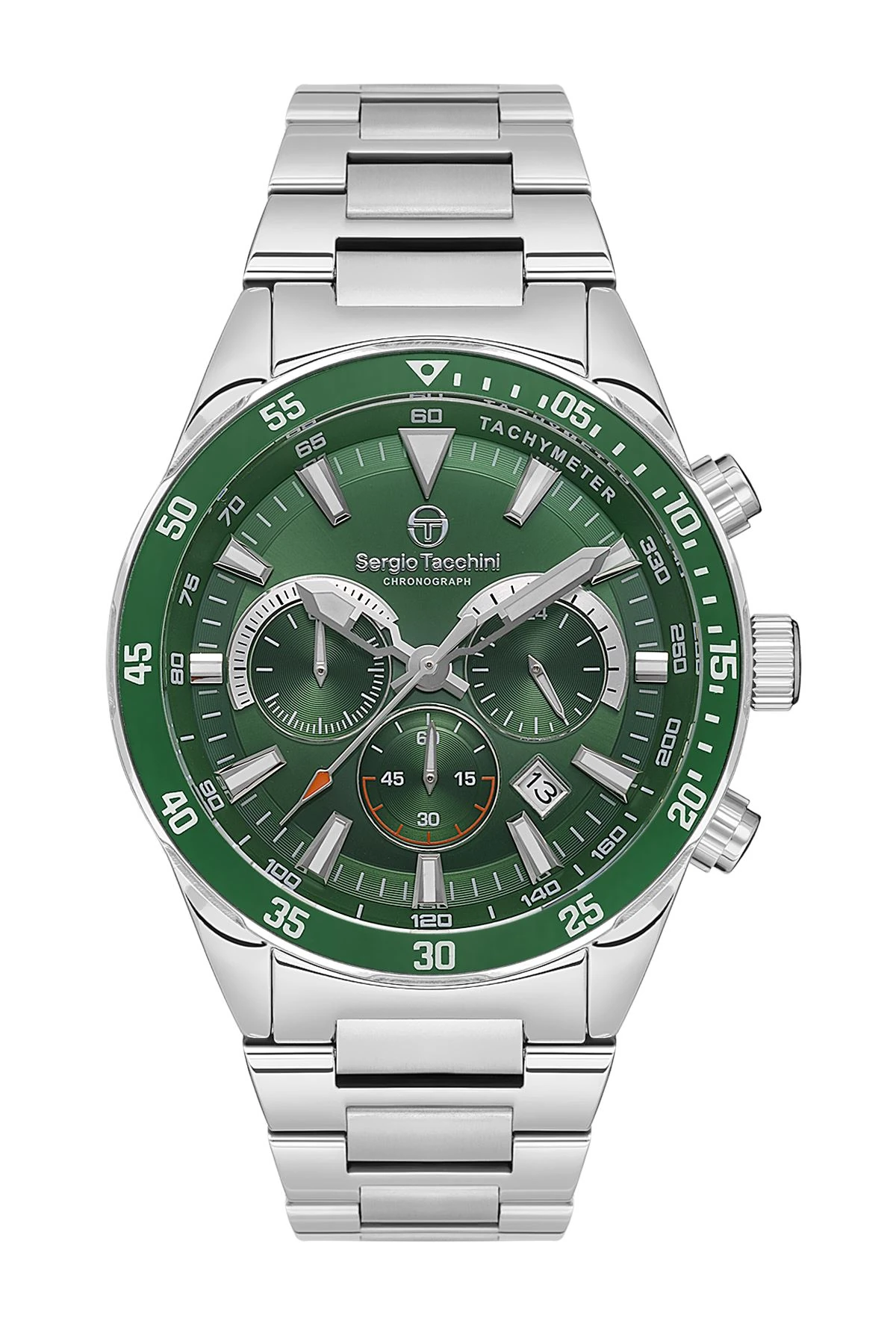 Sergio Tacchini Gümüş Çelik Kordon Erkek Kol Saati L.ST.1.10430-3