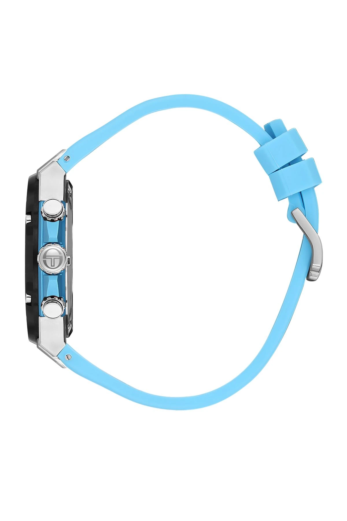 Sergio Tacchini Turkuaz Silikon Kordon Erkek Kol Saati L.ST.3.10006-4