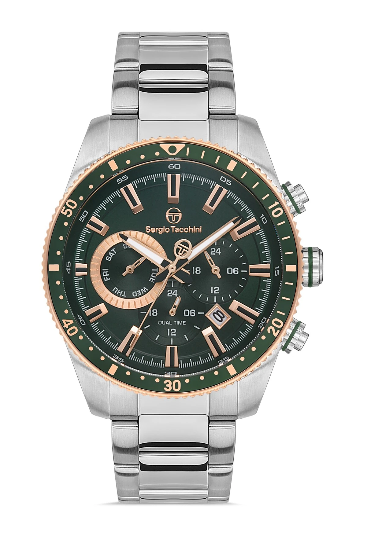 Sergio Tacchini Gümüş Çelik Kordon Erkek Kol Saati L.ST.1.10311.3