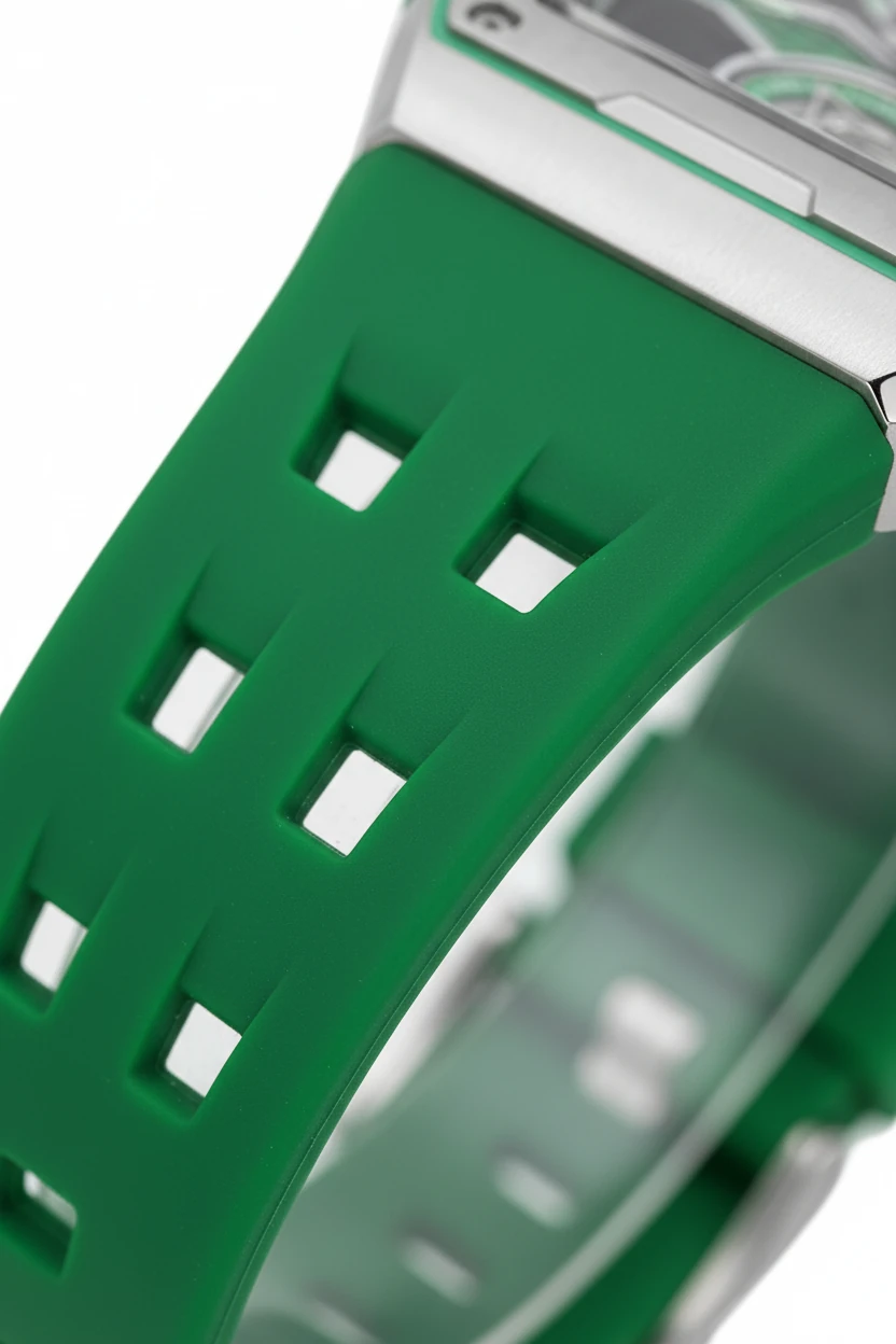 Sergio Tacchini Yeşil Silikon Kordon Erkek Kol Saati L.ST.2.10001-3
