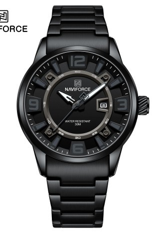 Naviforce NF8044-BLCK Erkek Kol Saati