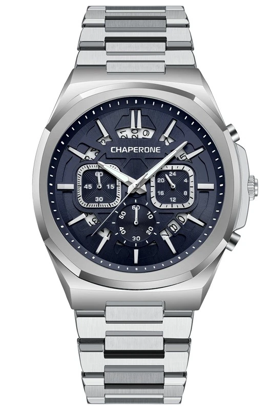 Chaperone Gümüş Çelik Kordon Erkek Kol Saati LC002227