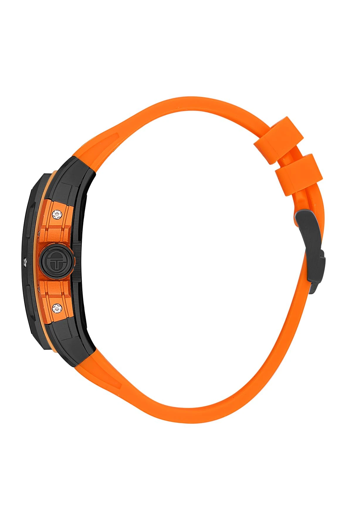 Sergio Tacchini Turuncu Silikon Kordon Erkek Kol Saati L.ST.2.10001-5