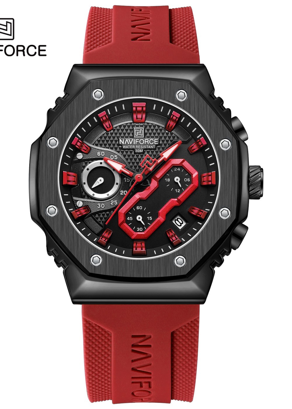 Naviforce NF8035.0011-RED Erkek Kol Saati