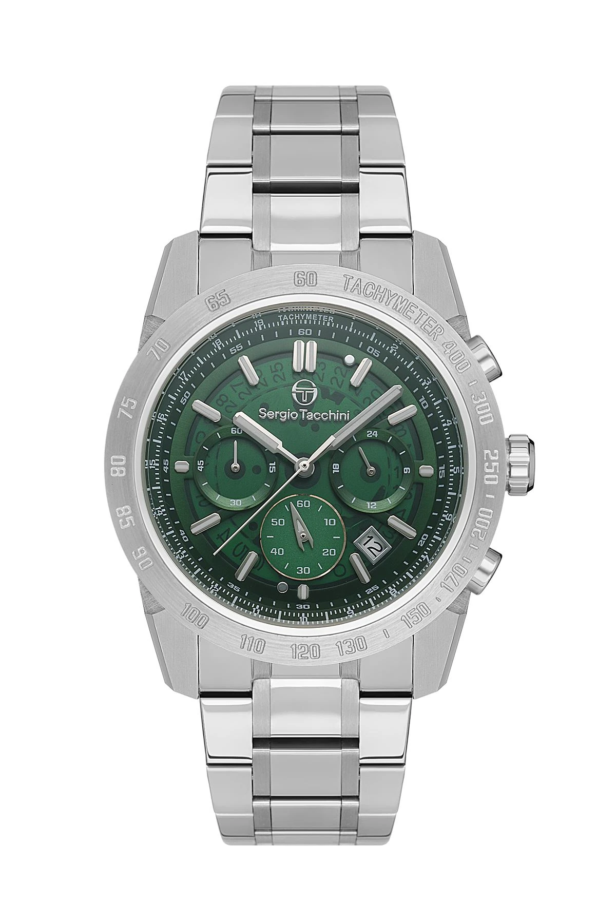 Sergio Tacchini Gümüş Çelik Kordon Erkek Kol Saati L.ST.1.10434-3