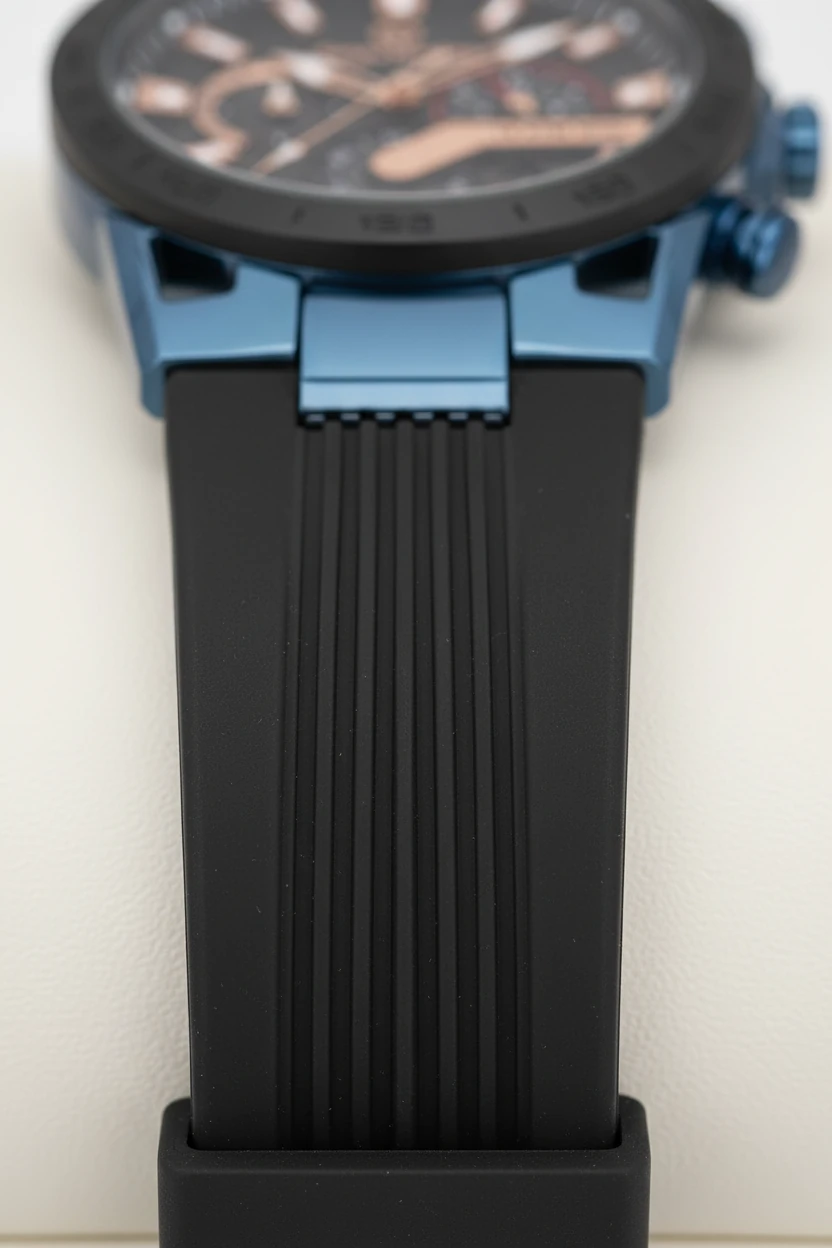 Sergio Tacchini Siyah Silikon Kordon Erkek Kol Saati L.ST.1.10431-2