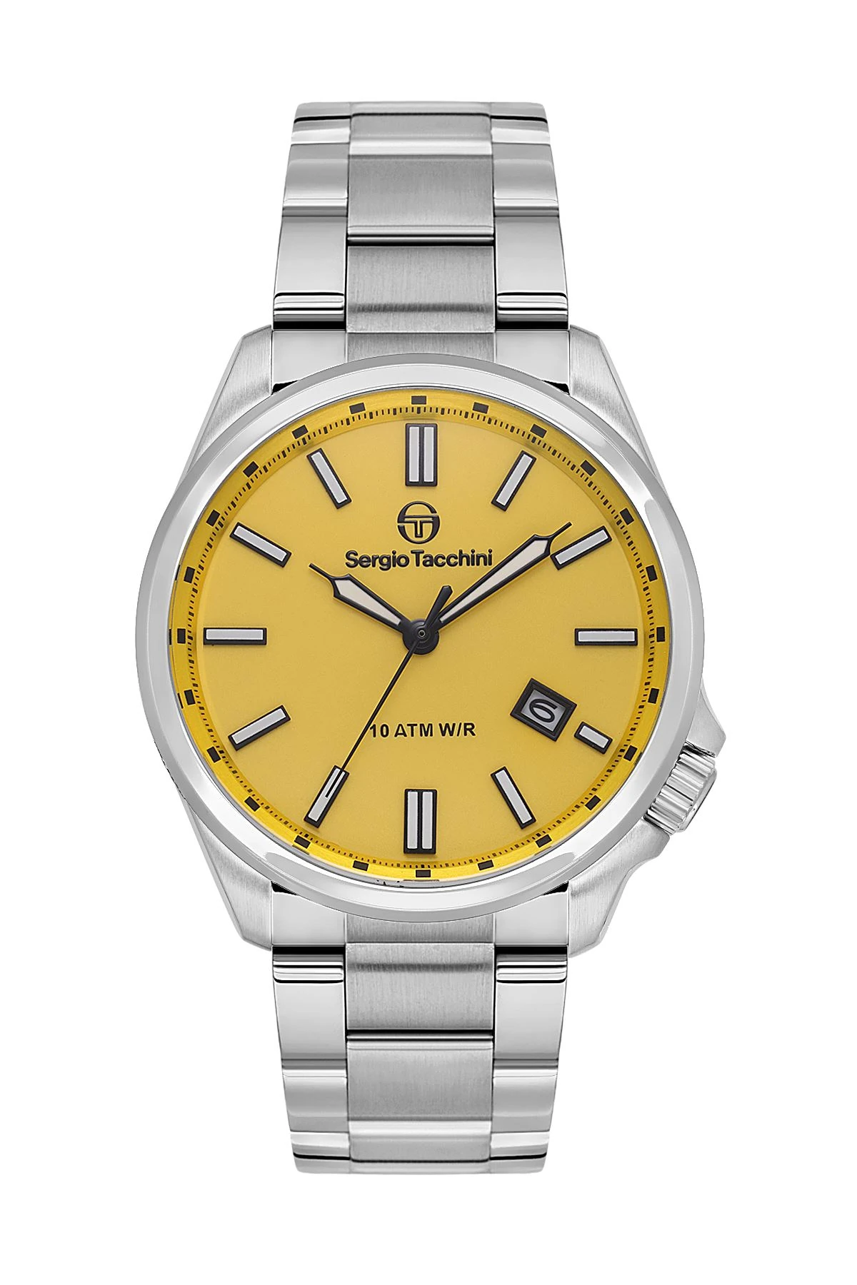 Sergio Tacchini Gümüş Çelik Kordon Erkek Kol Saati L.ST.1.10450-6