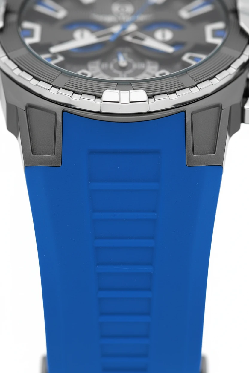 Sergio Tacchini Mavi Silikon Kordon Erkek Kol Saati L.ST.5.10001.2