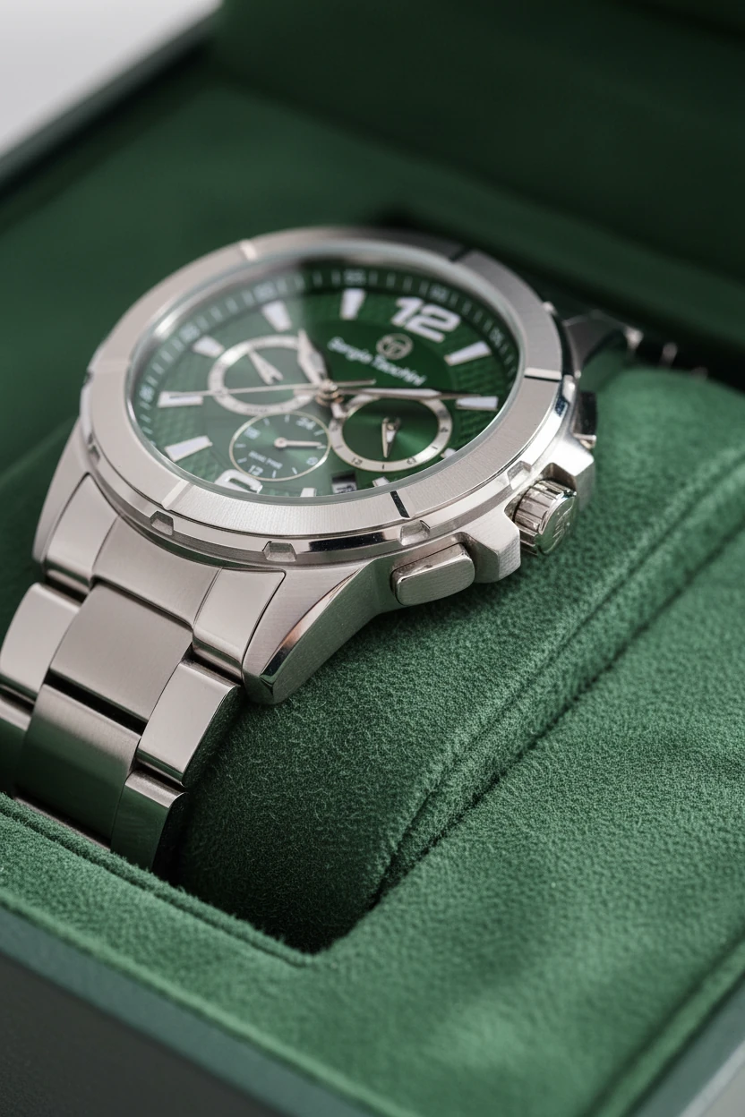 Sergio Tacchini Gümüş Çelik Kordon Erkek Kol Saati L.ST.1.10403-4