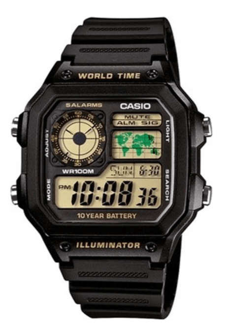 Casio AE-1200WH-1BVDF Erkek Kol Saati