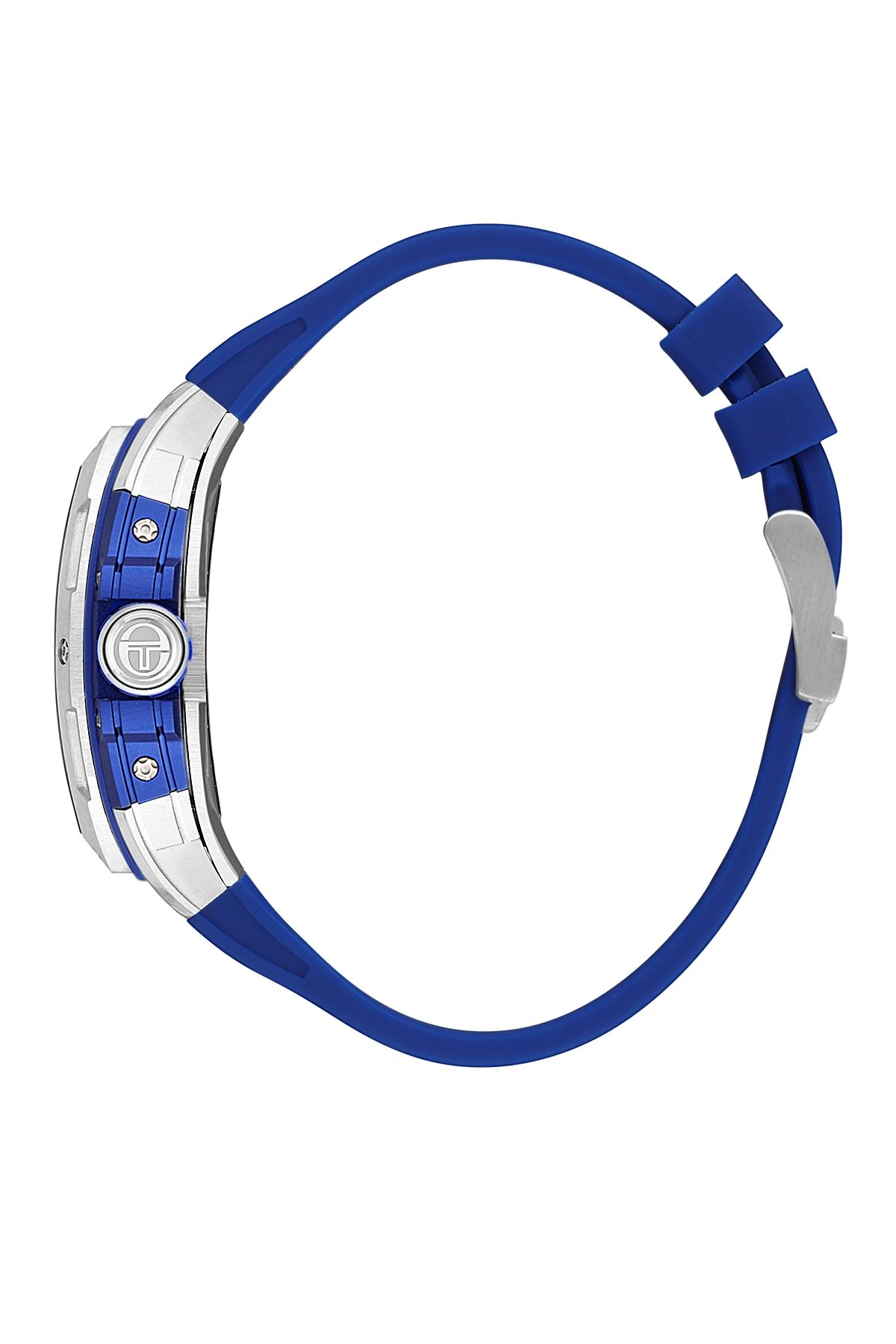 Sergio Tacchini Lacivert Silikon Kordon Erkek Kol Saati L.ST.2.10001-2